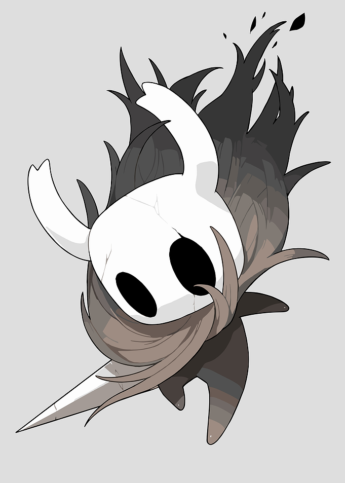 The Knight from Hollow Knight