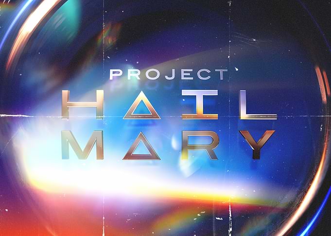 Project Hail Mary Title Card