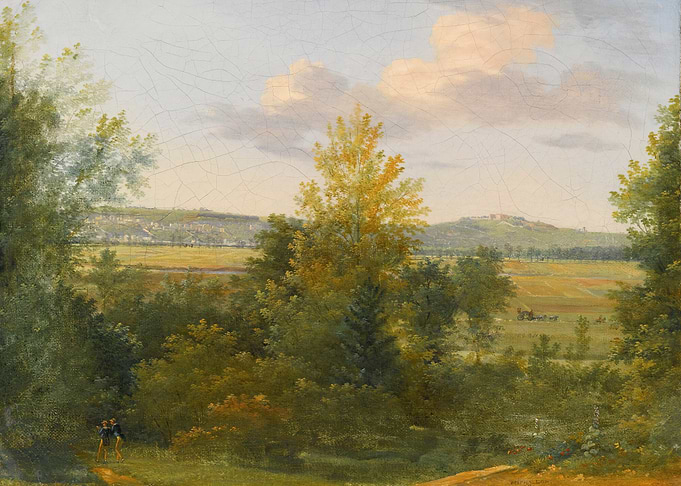 Pastoral Landscape with Figures