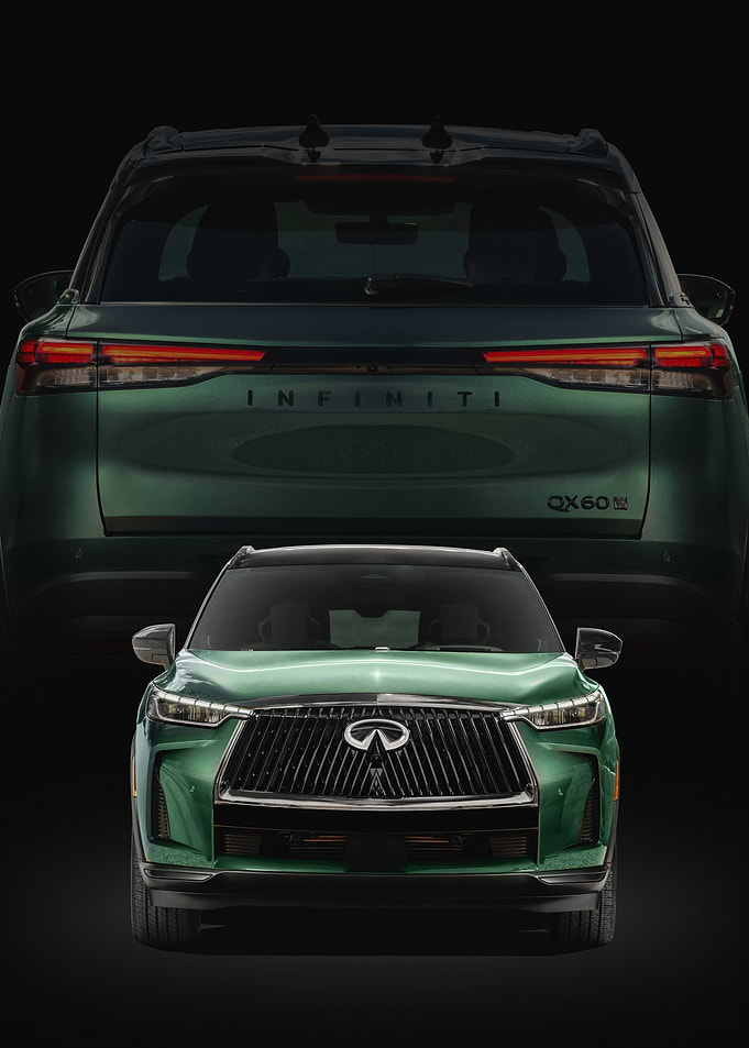 Green Infiniti QX60 SUV