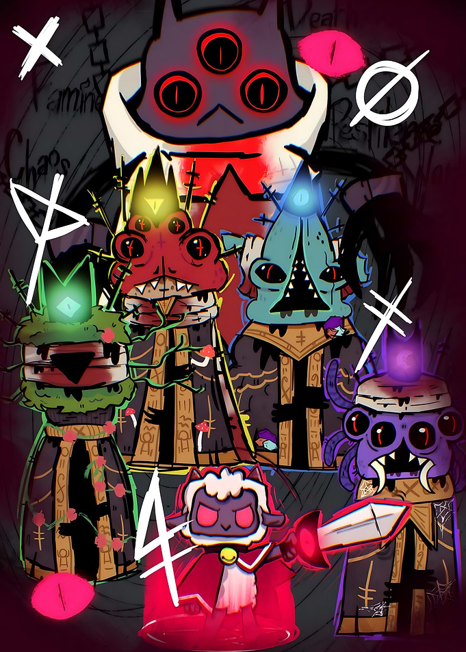 Cult of the Lamb Characters