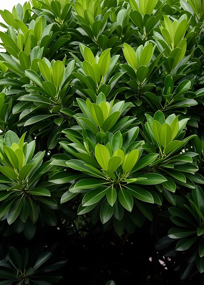 Lush Green Foliage of a Tree