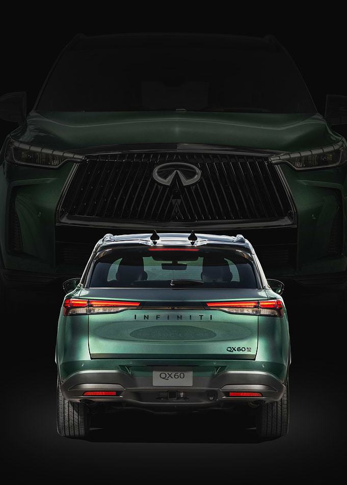 Green Infiniti QX60 SUV