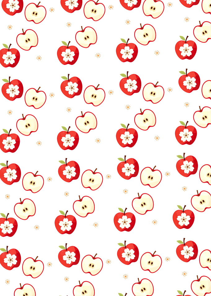 Cute Apple Pattern