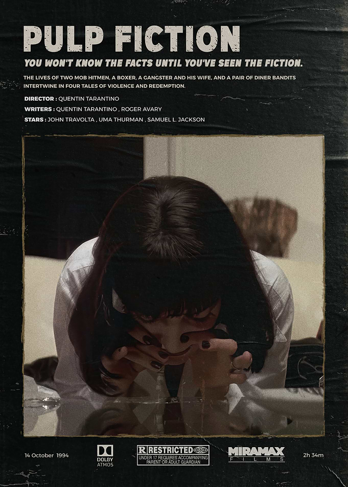 Pulp Fiction Movie Poster