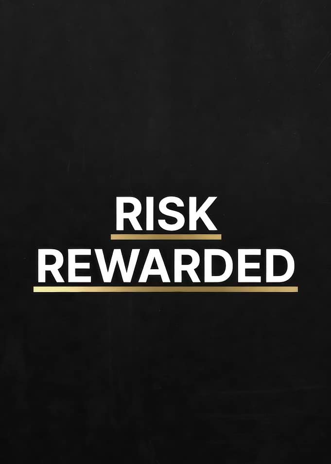 Risk Rewarded Text Art