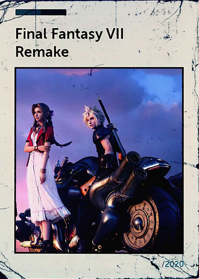 Final Fantasy VII Remake Poster