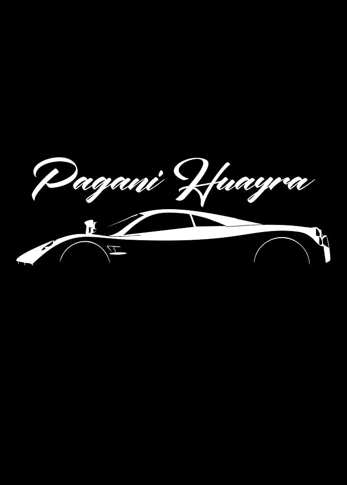 Pagani Huayra Silhouette