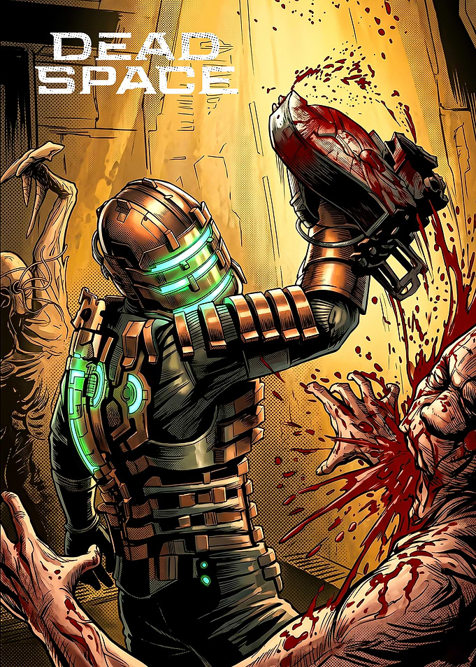 Dead Space Comic Art
