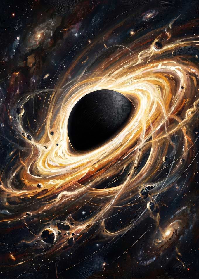 Black Hole with Accretion Disk
