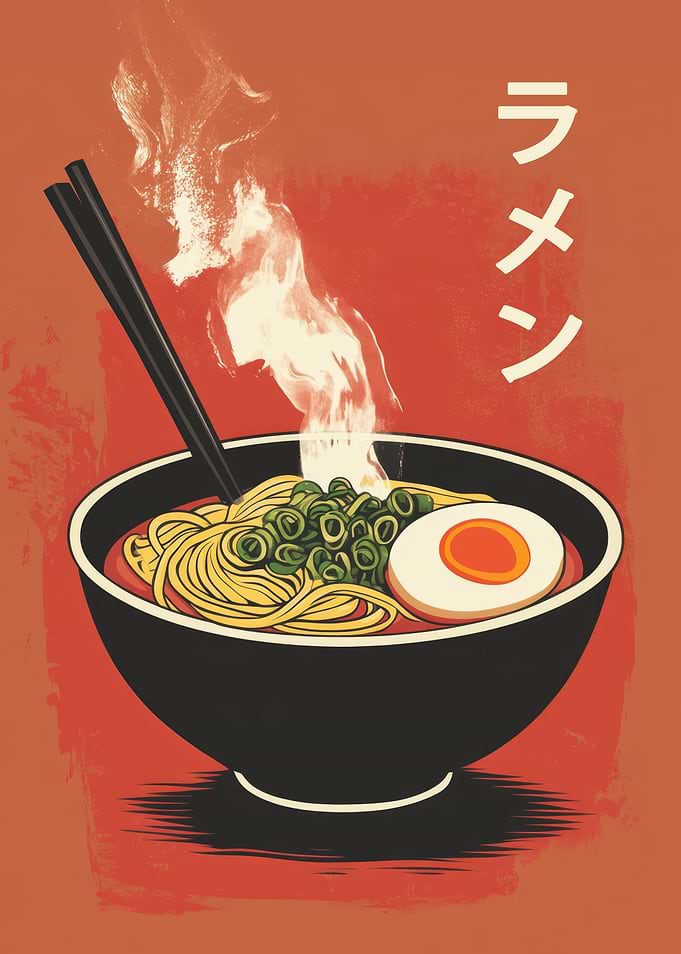 Steaming Bowl of Ramen