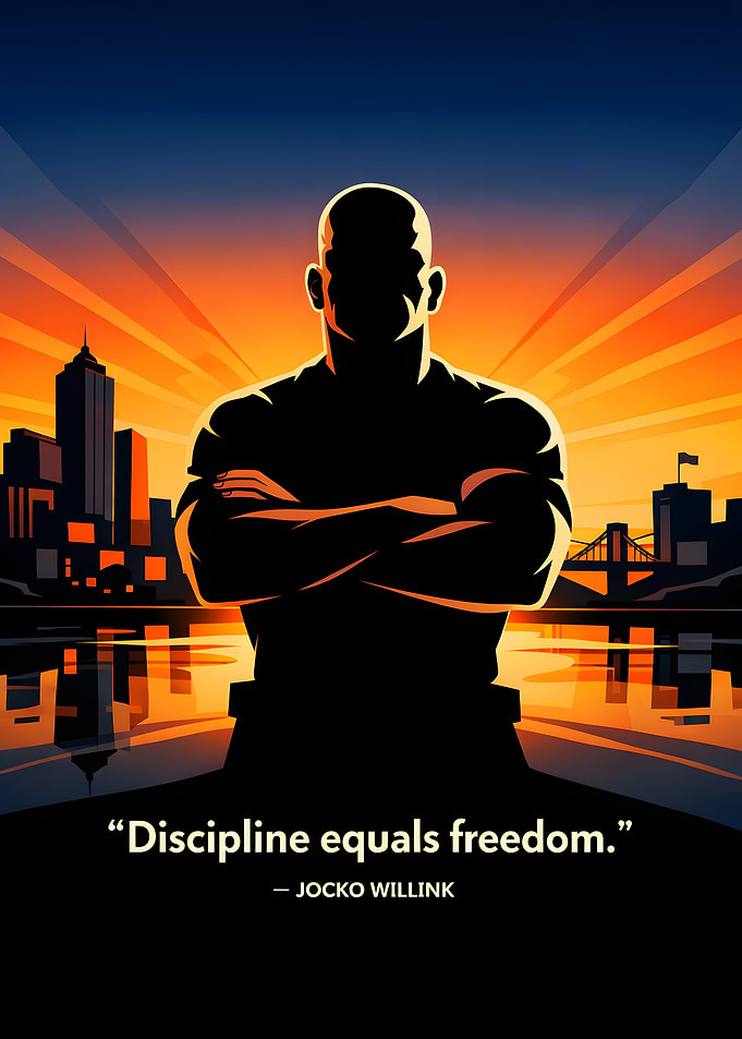 Discipline Equals Freedom Quote