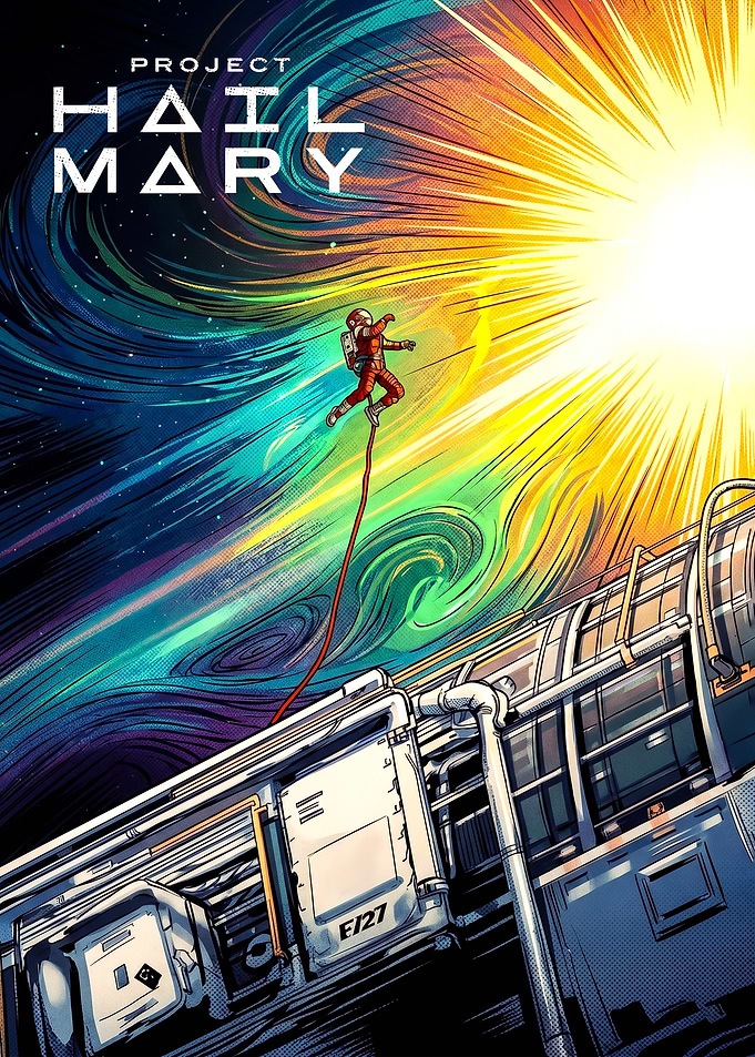 Project Hail Mary Astronaut in Space