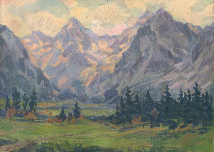 Mountain Landscape Painting
