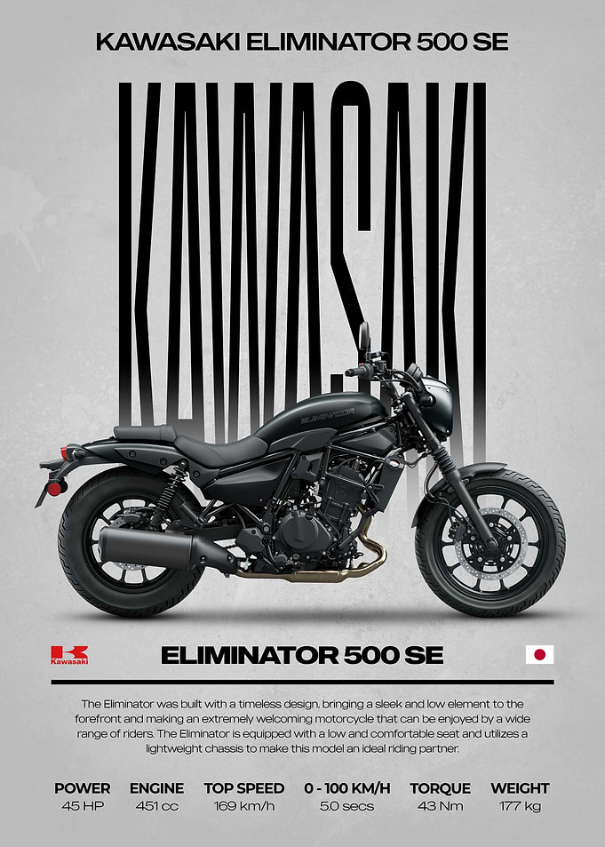 Kawasaki Eliminator 500 SE Motorcycle