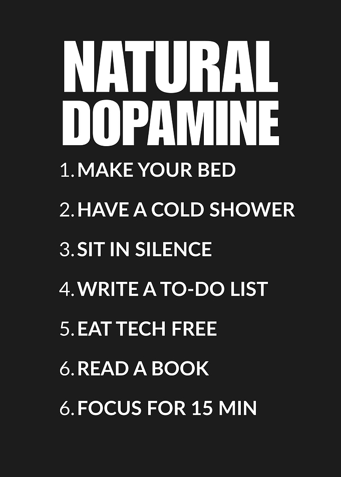 Natural Dopamine List