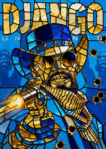 Django Unchained Movie Art