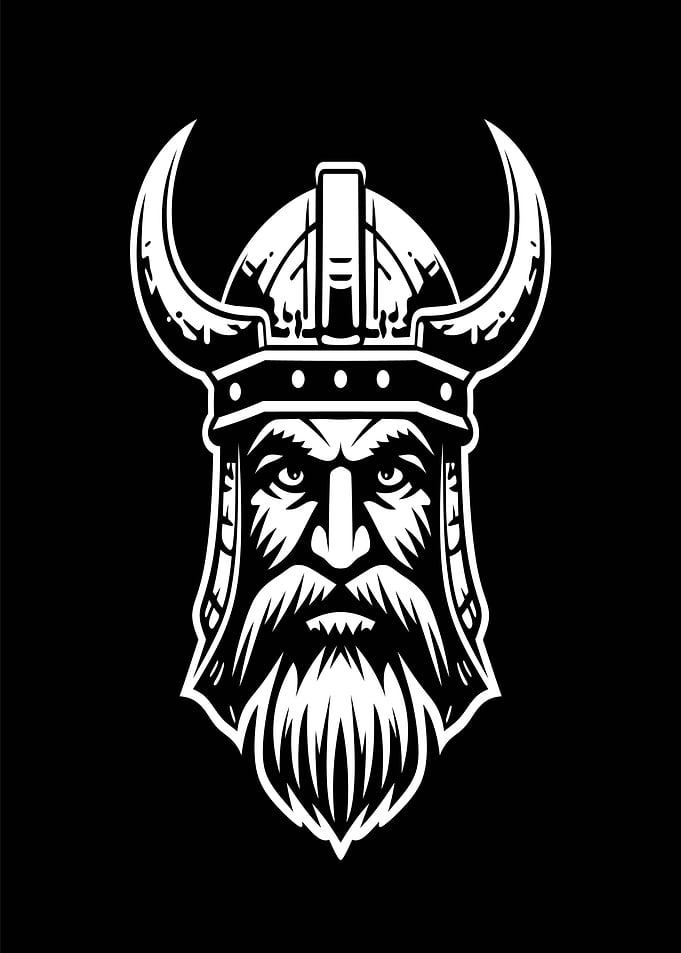 Viking Warrior Portrait