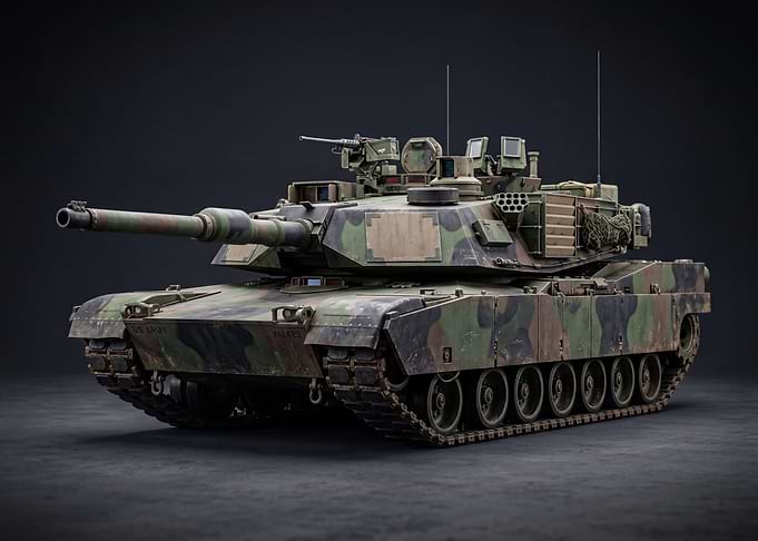 US Army M1 Abrams Tank