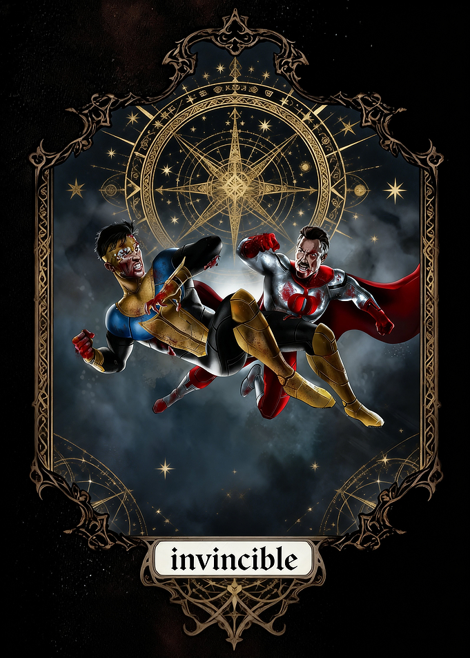 Invincible Characters Fighting
