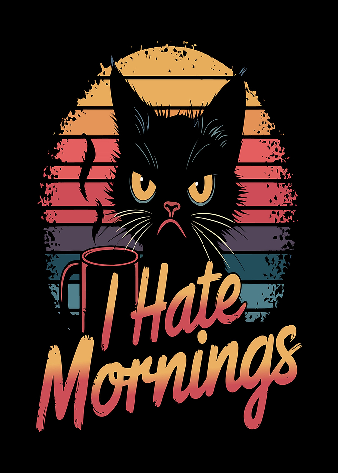 Grumpy Cat Hates Mornings