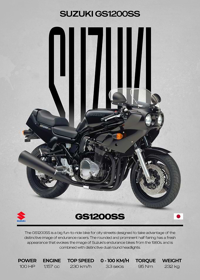 Suzuki GS1200SS Motorcycle