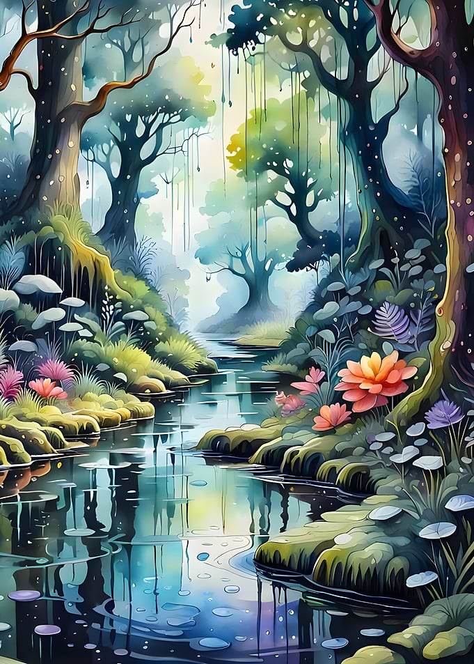 Enchanted Forest Stream