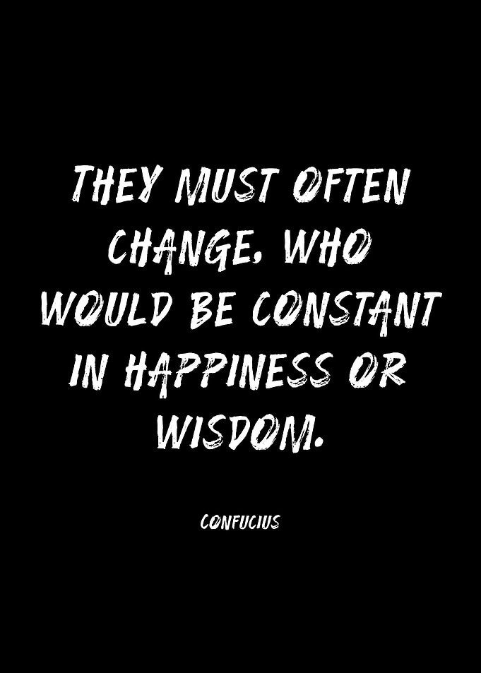 Confucius quote on change