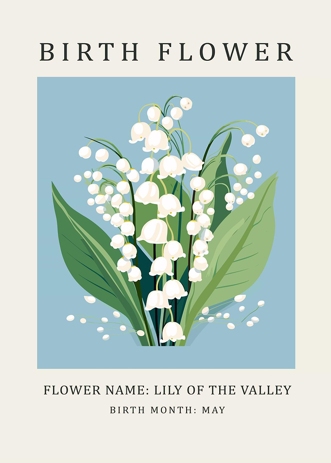 Lily of the Valley Birth Flower