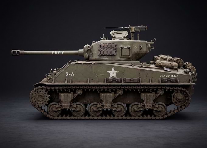 M4A2 Sherman Tank 'Fury'