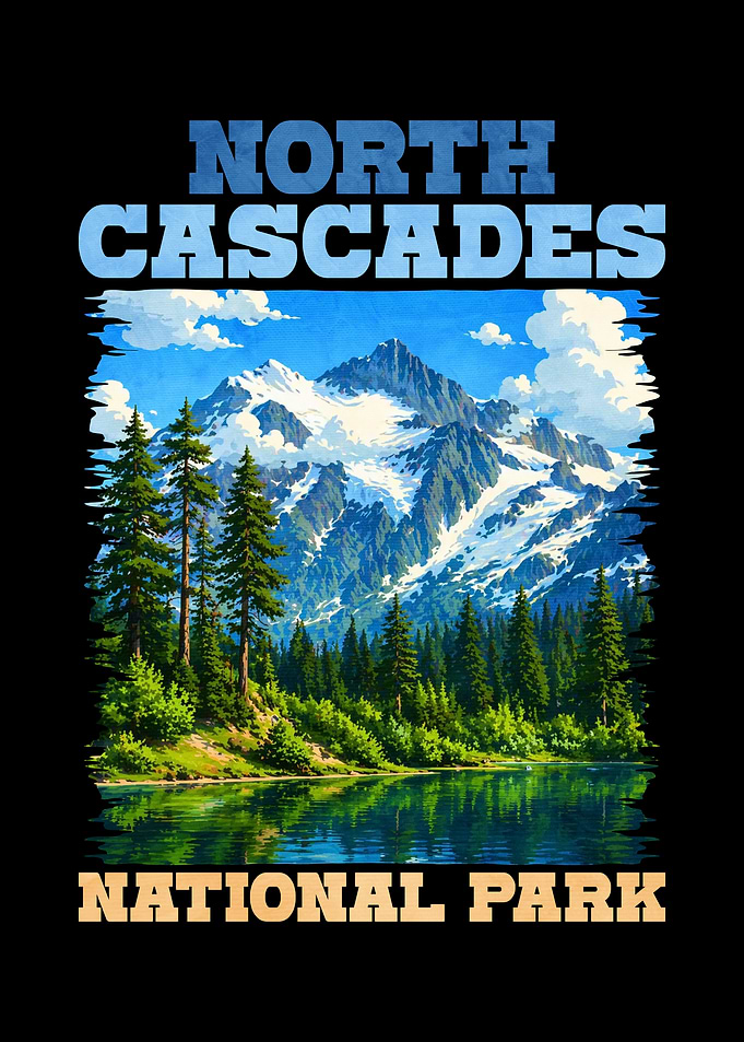North Cascades National Park Landscape