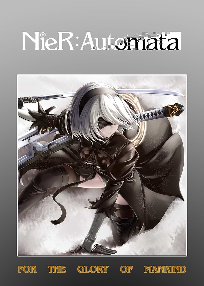 NieR: Automata 2B Artwork