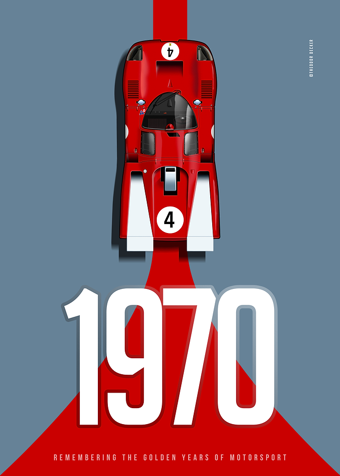 The Golden Year 1970 Ferrari 512M No.4