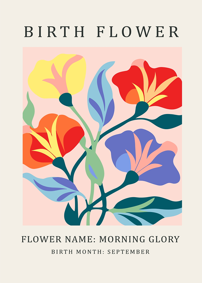 Birth Flower Morning Glory September