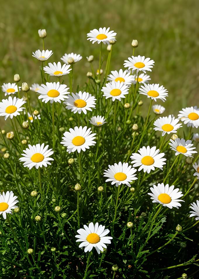 Field of Daisies in Bloom
