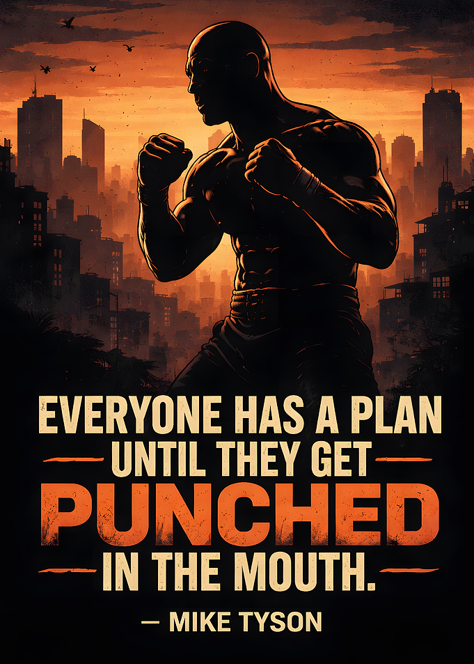 Mike Tyson quote about plans