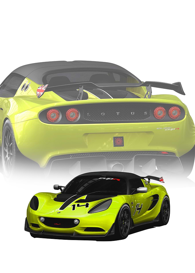 Lime Green Lotus Elise S Cup R