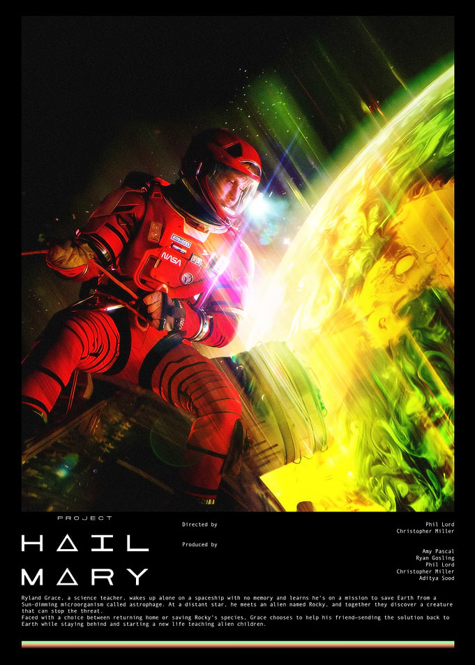 Project Hail Mary Movie Poster