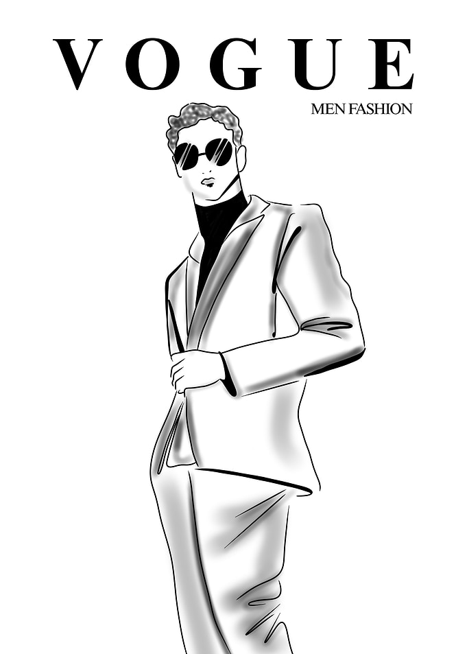 Vogue Men Fashion Cover
