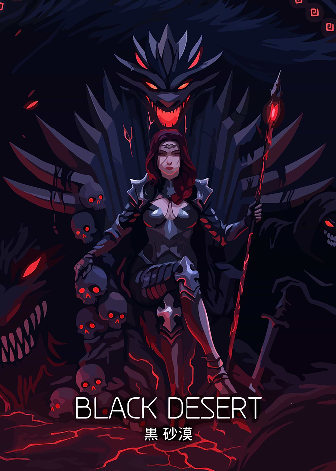 Black Desert Game Art
