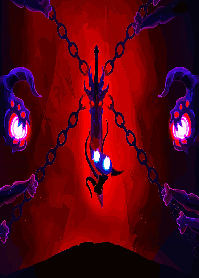 Demonic Sword and Lanterns