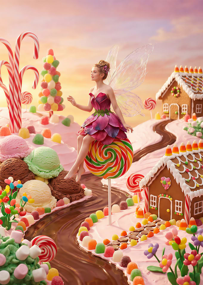 Fairy in a Candy Land