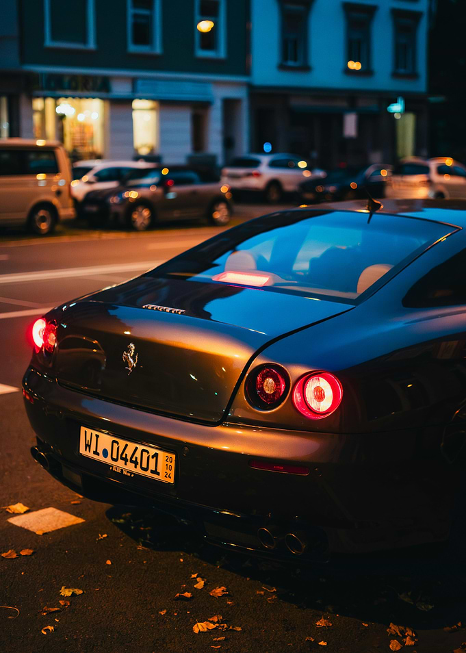 Ferrari 612 Scaglietti Rear View