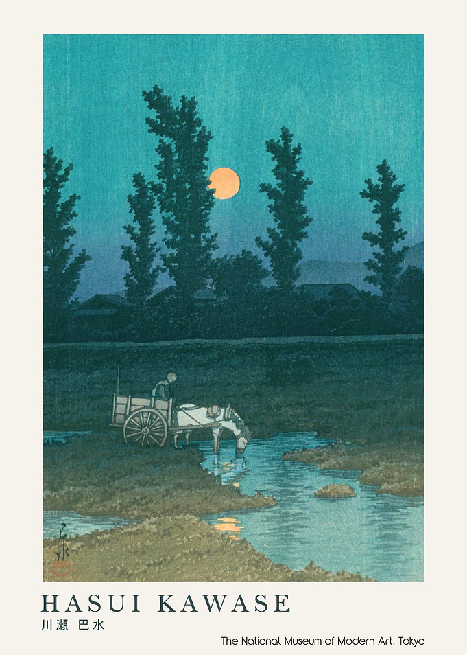 Hasui Kawase Japanese Woodblock Print
