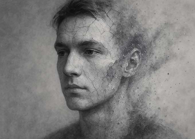 The Echo of What Used to Be - A Portrait of a Man