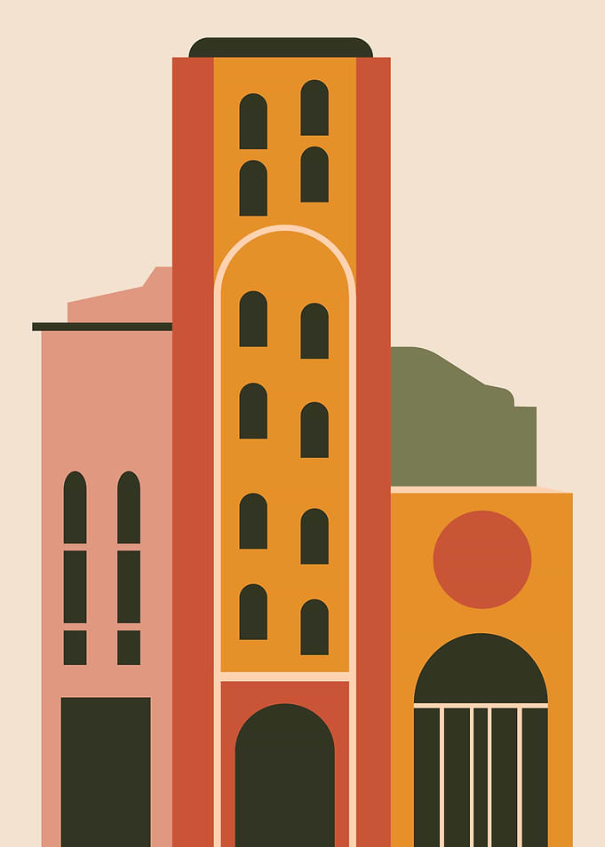 Abstract City Buildings