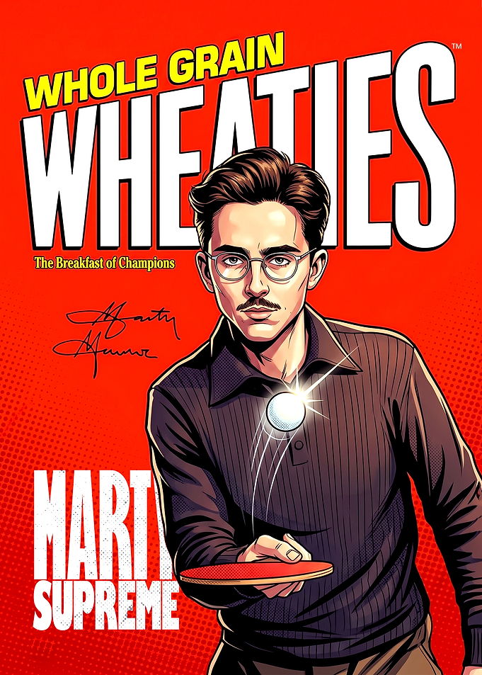 Marty Supreme Whole Grain Wheaties