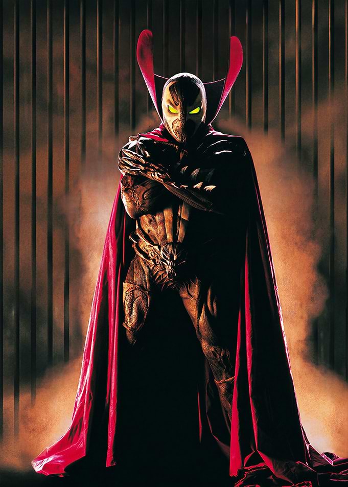 Spawn in Red Cape