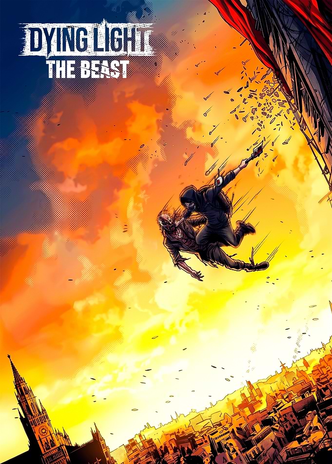 Dying Light The Beast Comic Art