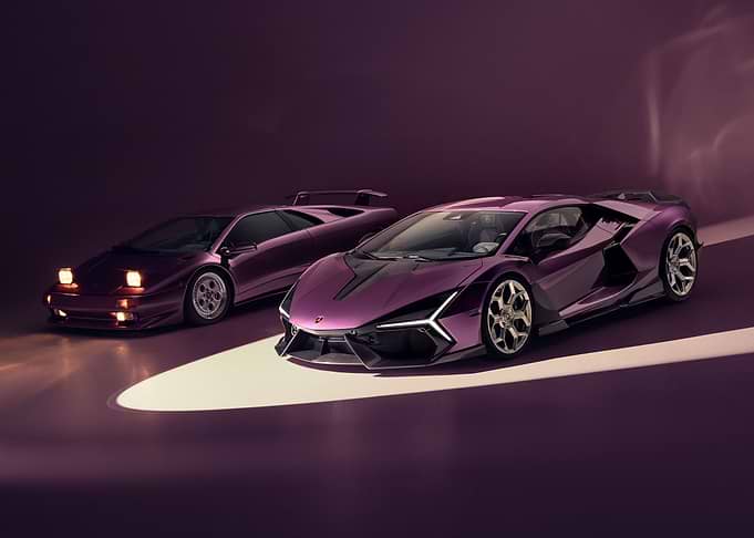 Lamborghini Diablo and Revuelto